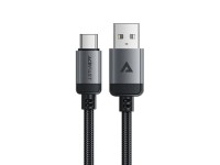 Cabo Acefast C20-04 USB-A para USB-C 480Mb/s 3A 1,2m - Preto Cabo Acefast C20-04 USB-A para USB-C 480Mb/s 3A 1,2m - Preto