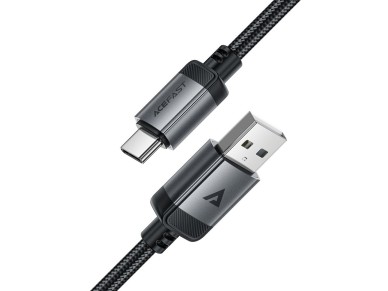 Acefast C20-04 USB-A - USB-C Cable 480Mb/s 3A 1.2m - Black Acefast C20-04 USB-A - USB-C Cable 480Mb/s 3A 1.2m - Black