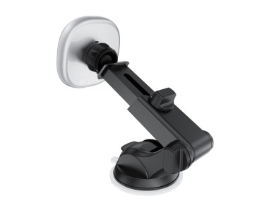 Acefast D42 Magnetic Dashboard Mount with Wireless Charger, MagSafe Compatible - Black Acefast D42 Magnetic Dashboard Mount with Wireless Charger, MagSafe Compatible - Black