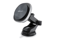 Acefast D42 Magnetic Dashboard Mount with Wireless Charger, MagSafe Compatible - Black