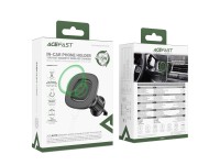 Soporte magnético para rejilla de ventilación Acefast D46 con cargador inalámbrico - Negro Soporte magnético para rejilla de ventilación Acefast D46 con cargador inalámbrico - Negro