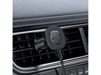 Soporte magnético para rejilla de ventilación Acefast D46 con cargador inalámbrico - Negro Soporte magnético para rejilla de ventilación Acefast D46 con cargador inalámbrico - Negro