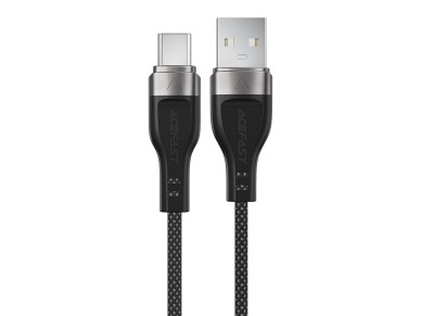 Acefast C11-04 USB-A - USB-C 3A Cable 1.2m Magnetic Braid - Black Acefast C11-04 USB-A - USB-C 3A Cable 1.2m Magnetic Braid - Black