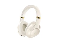 Fones de ouvido supra-auriculares Acefast H4 ANC sem fio Bluetooth 5.3 IPX4 - Bege