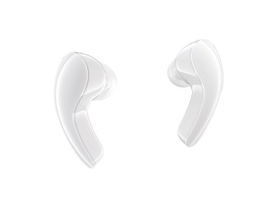 Fones de ouvido intra-auriculares sem fio Acefast T9 Bluetooth 5.3 - brancos