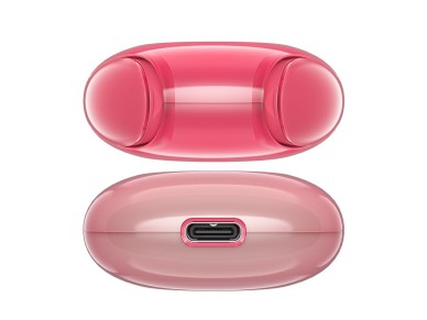 Fones de ouvido intra-auriculares sem fio Acefast T9 Bluetooth 5.3 - vermelho