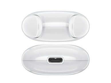 Fones de ouvido intra-auriculares sem fio Acefast T9 Bluetooth 5.3 - brancos