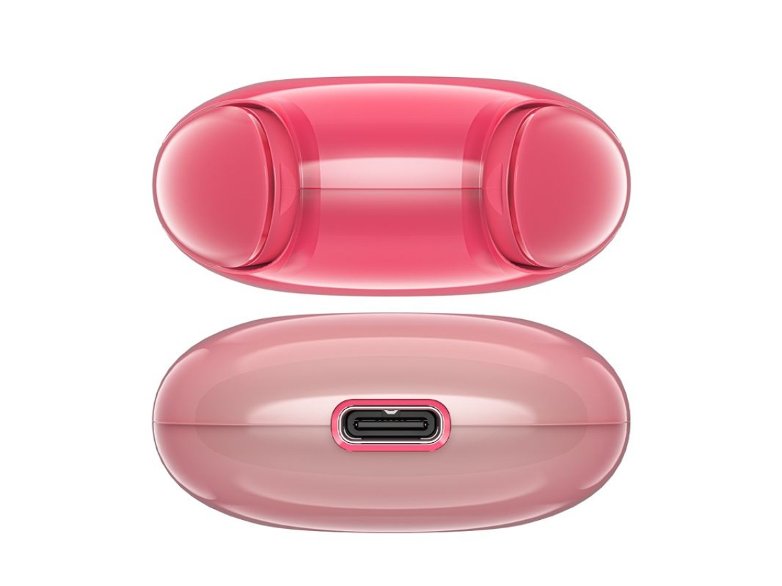 Auriculares inalámbricos intrauditivos Acefast T9 Bluetooth 5.3 - rojos