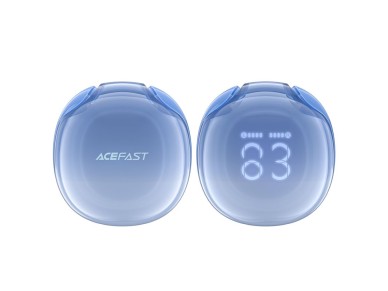 Fones de ouvido intra-auriculares sem fio Acefast T9 Bluetooth 5.3 - azul Fones de ouvido intra-auriculares sem fio Acefast T9 Bluetooth 5.3 - azul
