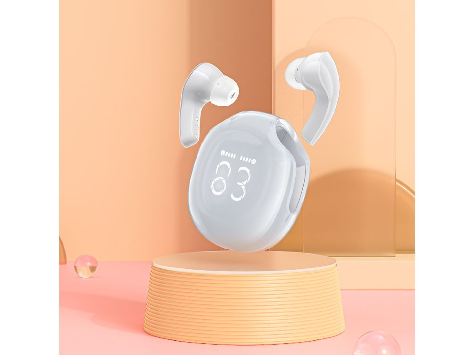 Acefast T9 Bluetooth 5.3 in-ear wireless headphones - white