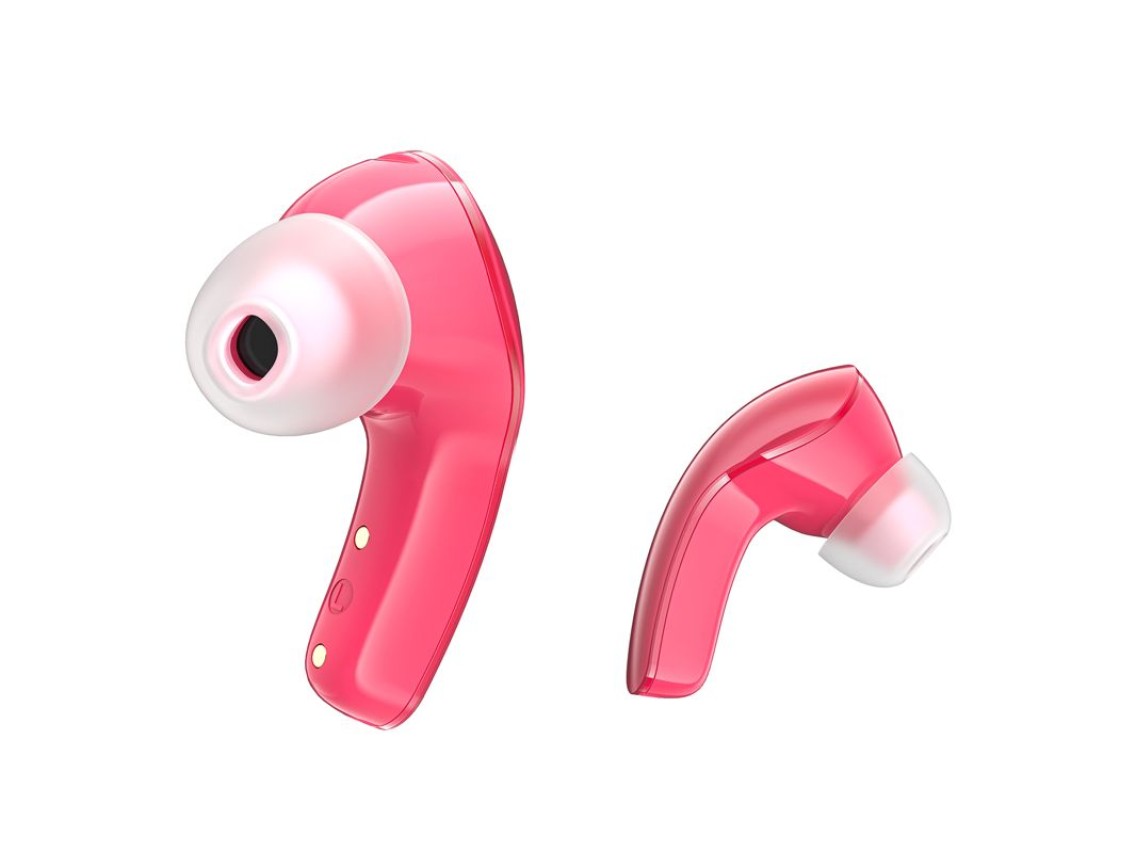 Auriculares inalámbricos intrauditivos Acefast T9 Bluetooth 5.3 - rojos
