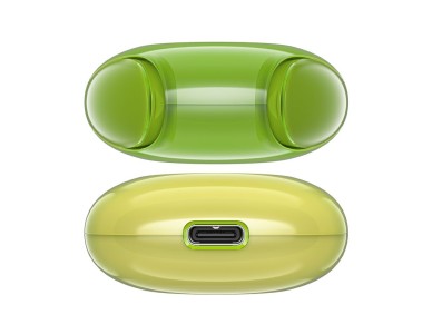 Fones de ouvido intra-auriculares sem fio Acefast T9 Bluetooth 5.3 - verde