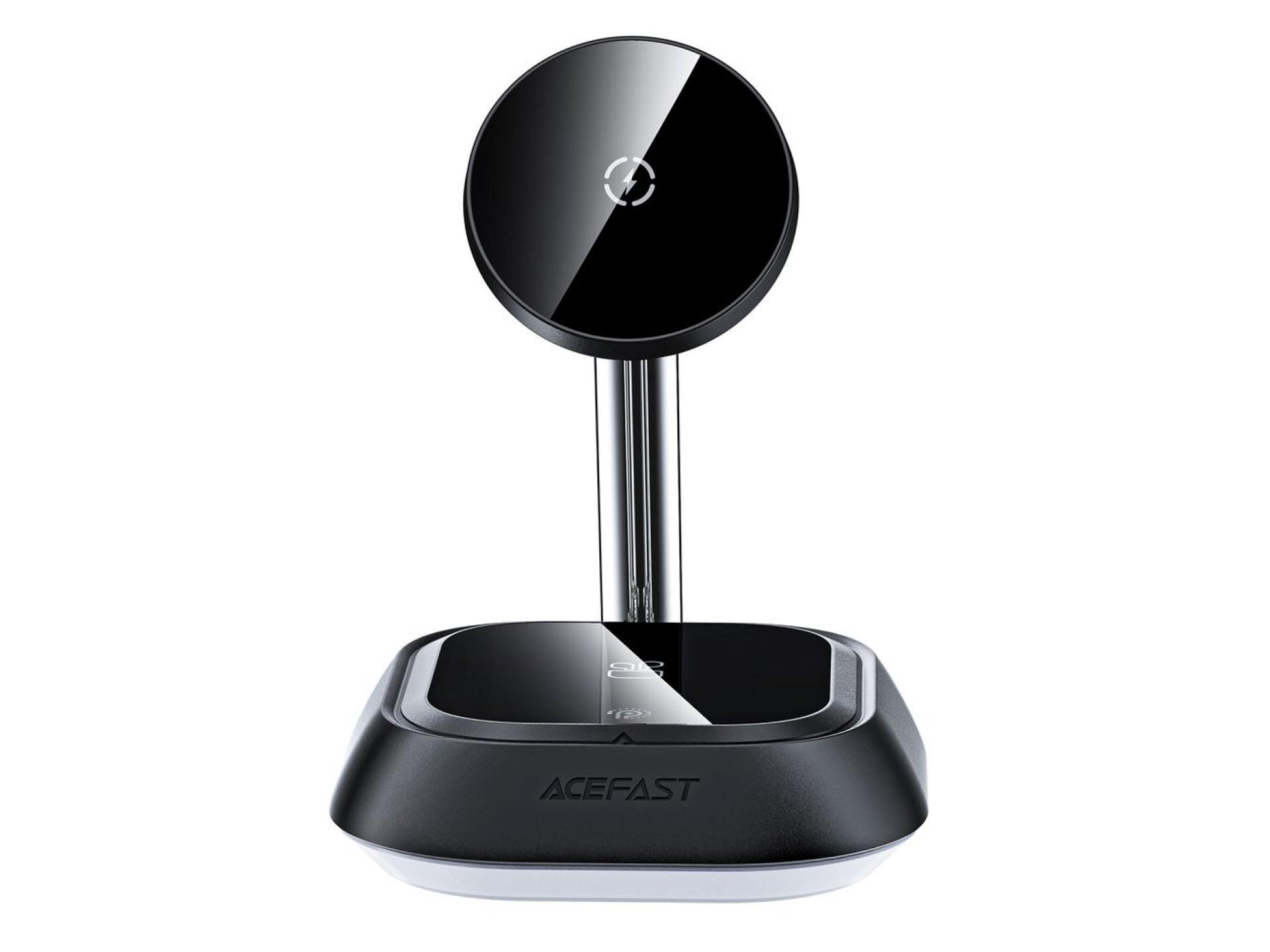 3in1 Acefast E16 15W inductive charging station for phone / headphones / watch - black