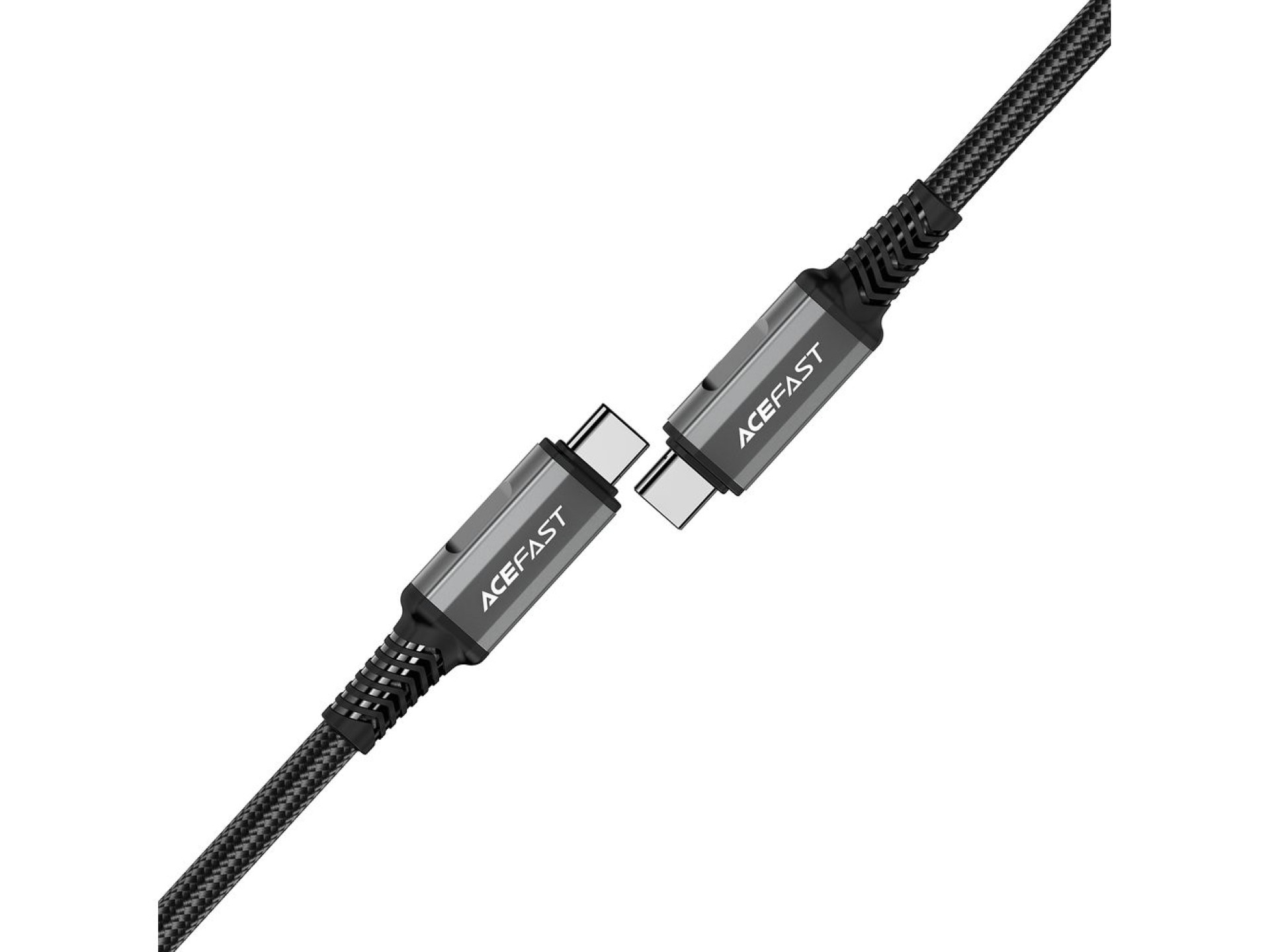 Acefast C1-09 USB-C / USB-C USB4 PD3.1 cable 5A 1m - gray-black