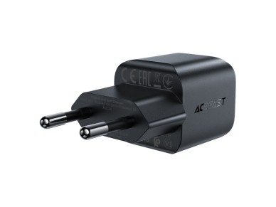 Acefast A73 Mini PD 20W GaN USB-C wall charger - black Acefast A73 Mini PD 20W GaN USB-C wall charger - black