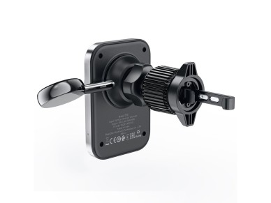 Soporte para coche Acefast D18 con cargador inductivo MagSafe/Qi + cable USB-A a USB-C - negro Soporte para coche Acefast D18 con cargador inductivo MagSafe/Qi + cable USB-A a USB-C - negro