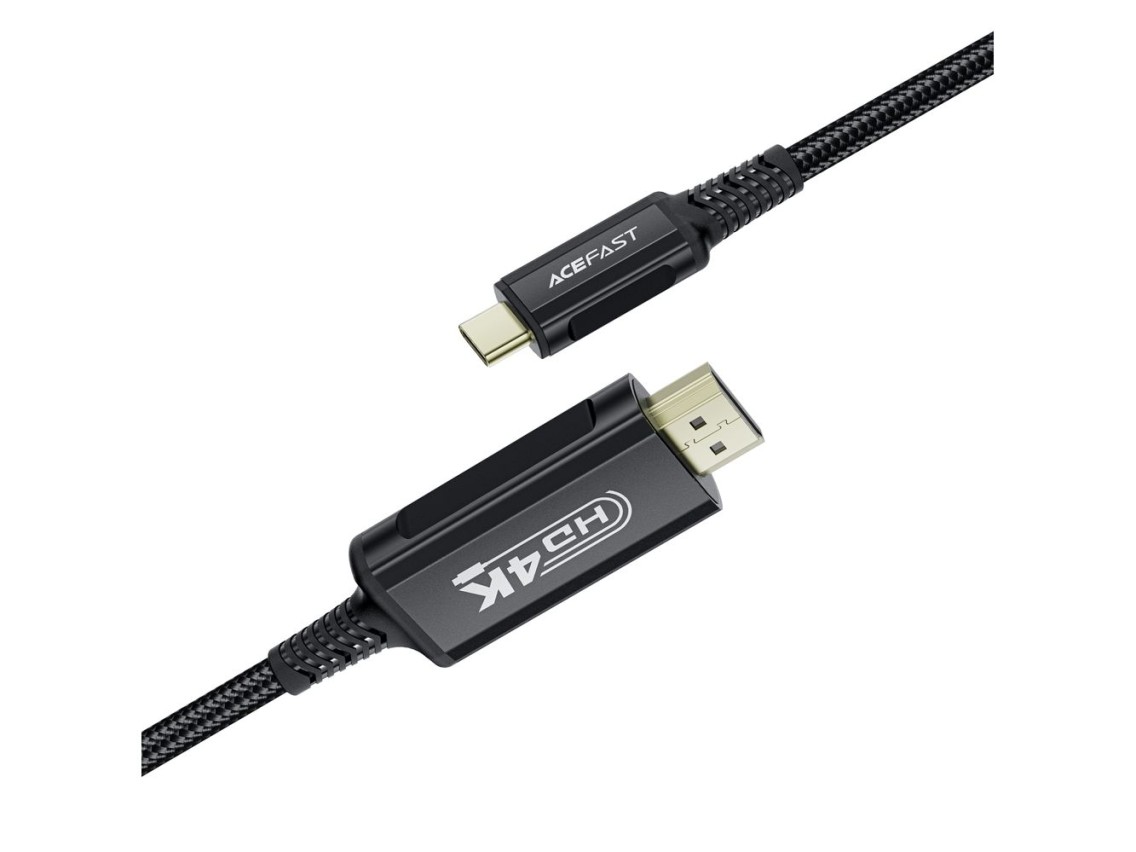 Acefast C1 USB-C/HDMI Video Cable 4K 60Hz HDR 1.8m - Black