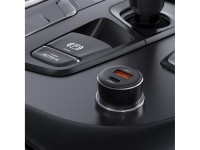 Carregador veicular Acefast B12 60W USB-A / USB-C - preto