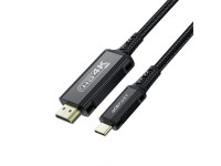 Acefast C1 USB-C/HDMI Video Cable 4K 60Hz HDR 1.8m - Black Acefast C1 USB-C/HDMI Video Cable 4K 60Hz HDR 1.8m - Black