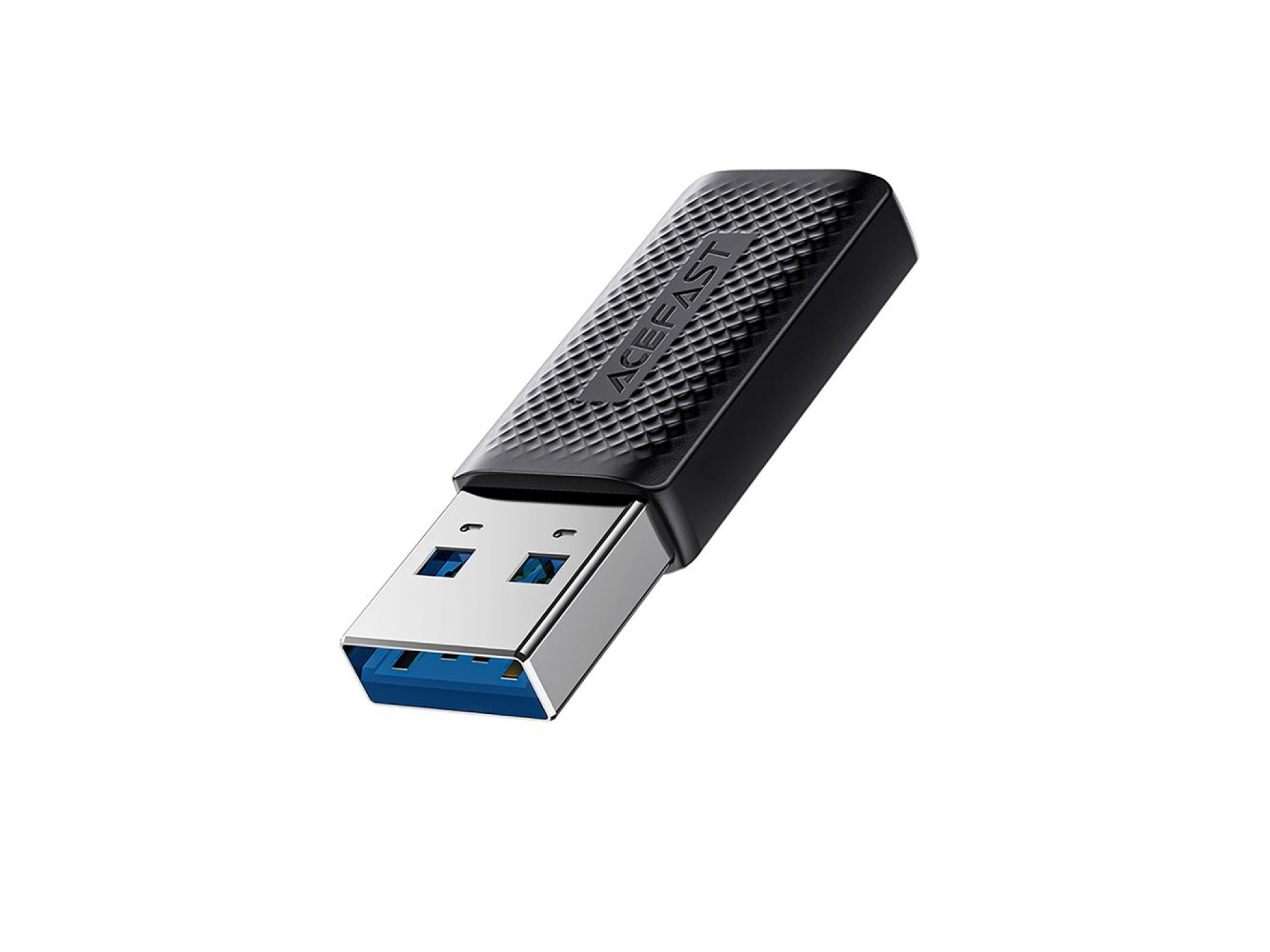 Adaptador Acefast J2 USB-C 3.0 (hembra) a USB-A 3.0 (macho) de 5 Gb/s - Negro