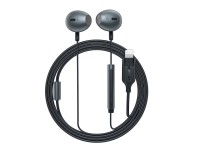 Fones de ouvido intra-auriculares Acefast L1 com conector Lightning, microfone e controle remoto de 