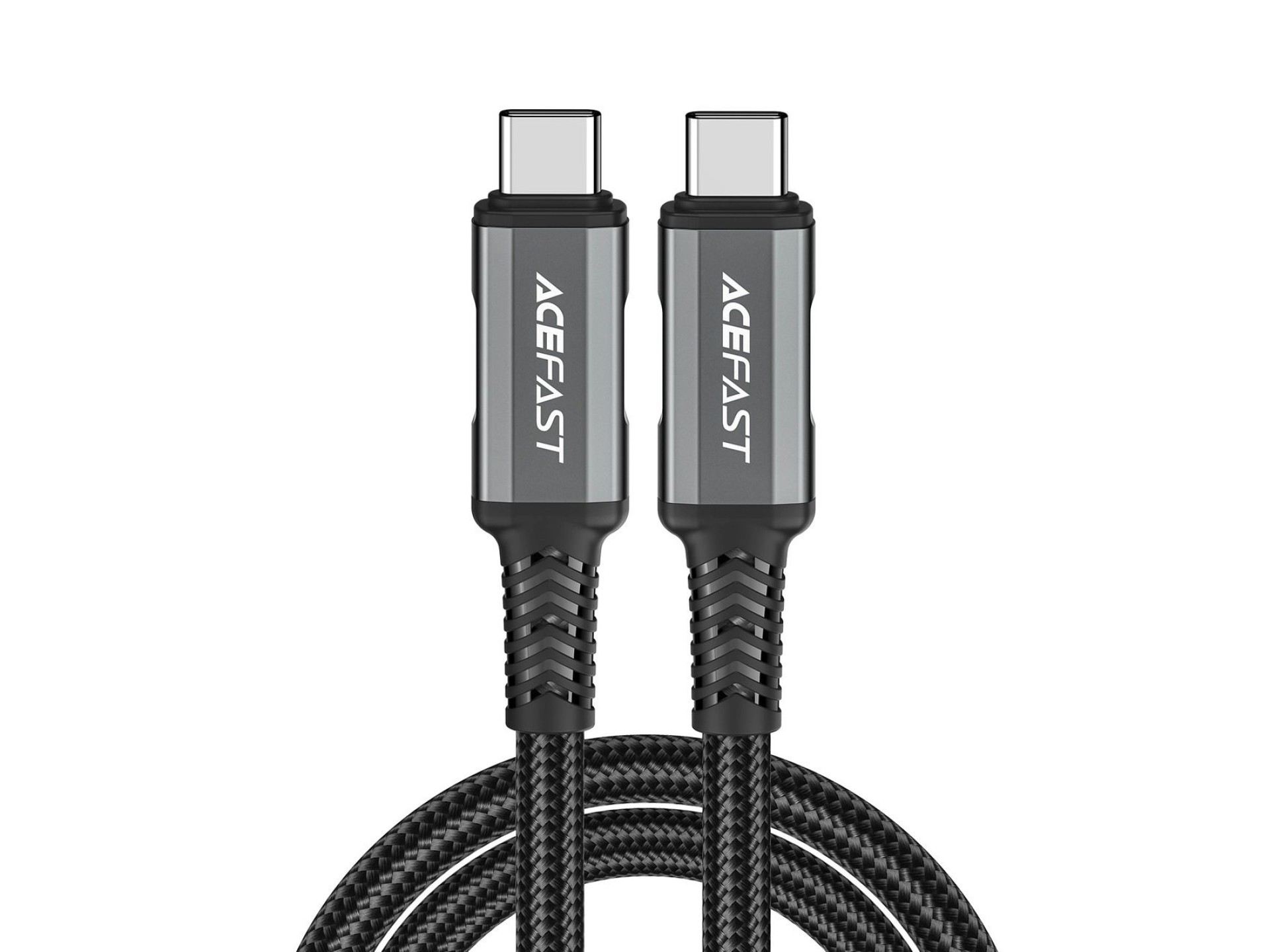 Acefast C1-09 USB-C / USB-C USB4 PD3.1 cable 5A 1m - gray-black