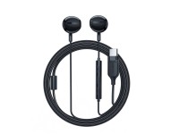 Fones de ouvido intra-auriculares Acefast L2 com conector USB-C, microfone e controle remoto de 1,2 
