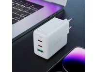 Carregador rápido Acefast GaN (2xUSB-C / USB-A) PPS / PD / QC4+ 65W preto (A41) Carregador rápido Acefast GaN (2xUSB-C / USB-A) PPS / PD / QC4+ 65W preto (A41)