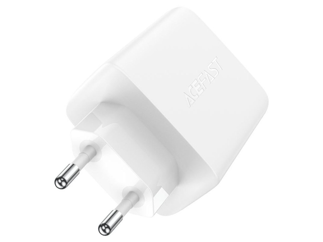 Carregador rápido Acefast GaN (2xUSB-C / USB-A) PPS / PD / QC4+ 65W preto (A41)