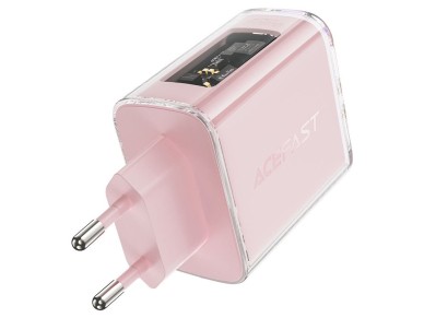 Cargador Acefast GaN de 65 W con 3 puertos (1 USB, 2 USB C), color verde (A45) Cargador Acefast GaN de 65 W con 3 puertos (1 USB, 2 USB C), color verde (A45)