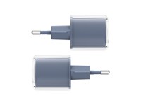 Carregador Acefast A53 PD 30W GaN USB-C com visor - cinza Carregador Acefast A53 PD 30W GaN USB-C com visor - cinza