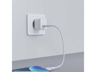 Acefast fast charger USB Type C 20W Power Delivery white (A1 EU white) Acefast fast charger USB Type C 20W Power Delivery white (A1 EU white)