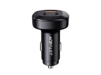 Acefast car charger 66W 2x USB Type C / USB, PPS, Power Delivery, Quick Charge 4.0, AFC, FCP, SCP bl Acefast car charger 66W 2x USB Type C / USB, PPS, Power Delivery, Quick Charge 4.0, AFC, FCP, SCP bl
