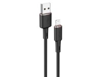 Acefast cable MFI USB - Lightning 1.2m, 2.4A black (C2-02 black)