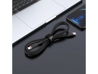 Cable Acefast MFI USB Tipo C - Lightning 1,2 m, 30 W, 3 A negro (C2-01 negro) Cable Acefast MFI USB Tipo C - Lightning 1,2 m, 30 W, 3 A negro (C2-01 negro)