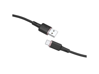 Cable USB Acefast - USB Tipo C 1,2 m, 3 A negro (C2-04 negro) Cable USB Acefast - USB Tipo C 1,2 m, 3 A negro (C2-04 negro)