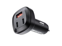 Acefast car charger 66W 2x USB Type C / USB, PPS, Power Delivery, Quick Charge 4.0, AFC, FCP, SCP bl Acefast car charger 66W 2x USB Type C / USB, PPS, Power Delivery, Quick Charge 4.0, AFC, FCP, SCP bl