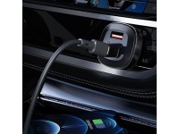 Acefast car charger 66W 2x USB Type C / USB, PPS, Power Delivery, Quick Charge 4.0, AFC, FCP, SCP bl Acefast car charger 66W 2x USB Type C / USB, PPS, Power Delivery, Quick Charge 4.0, AFC, FCP, SCP bl