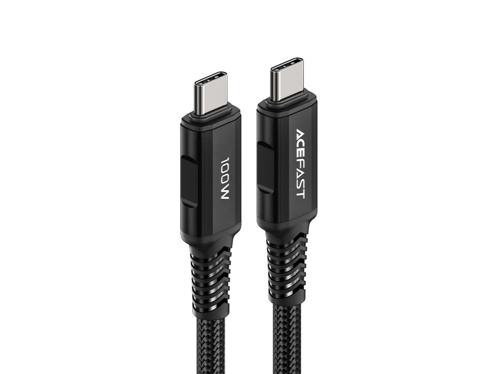 Acefast C4-03 Black USB-C - USB-C PD QC cable 100W 5A 480Mb/s 2m - black