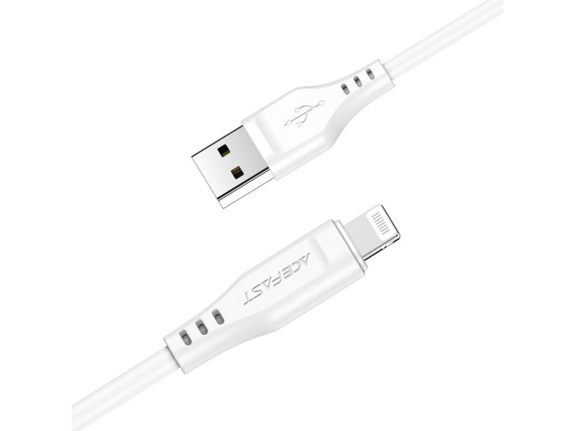 Acefast cable MFI USB - Lightning 1.2m, 2.4A black (C3-02 black)