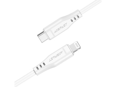 Acefast C3-01 Lightning - USB-C PD cable 30W 3A 480Mb/s 1.2m - white