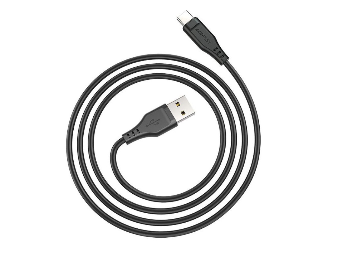 Acefast USB cable - USB Type C 1.2m, 3A white (C3-04 white)