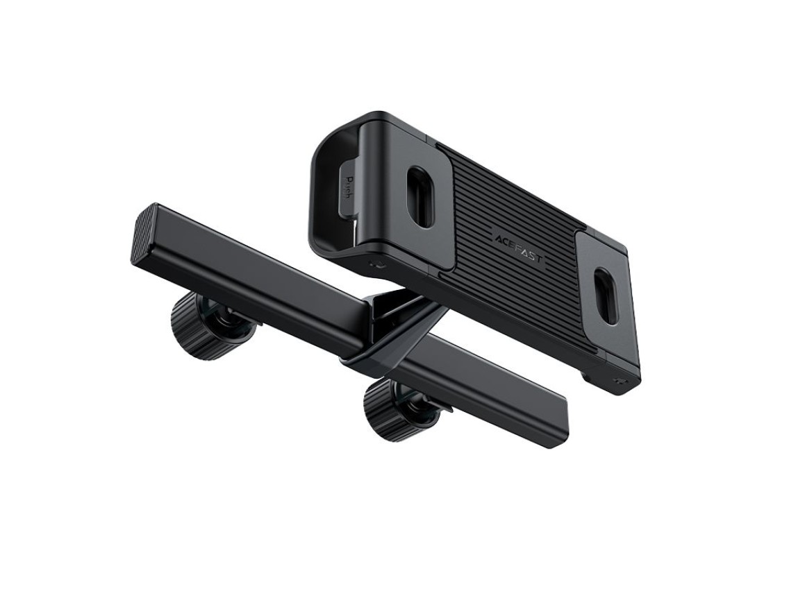 Suporte Acefast para encosto de cabeça de carro para celular e tablet (135-230 mm de largura) preto