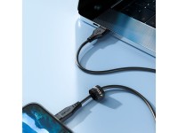 Acefast cable MFI USB - Lightning 1.2m, 2.4A black (C3-02 black) Acefast cable MFI USB - Lightning 1.2m, 2.4A black (C3-02 black)