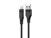 Acefast cable MFI USB - Lightning 1.2m, 2.4A black (C3-02 black)