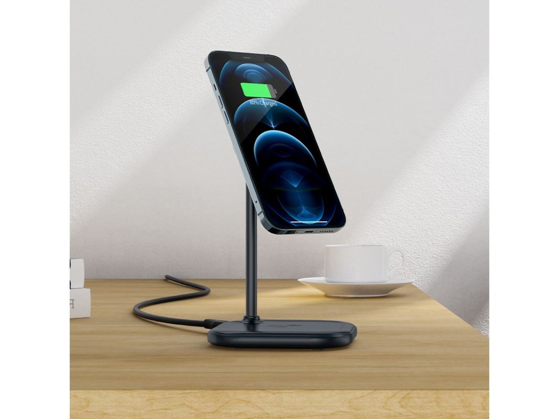 Acefast 15W Qi Wireless Charger for iPhone (with MagSafe) and Apple AirPods Stand Holder Magnetic Ho