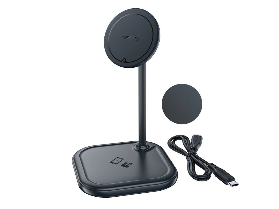 Acefast 15W Qi Wireless Charger for iPhone (with MagSafe) and Apple AirPods Stand Holder Magnetic Ho