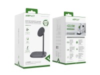 Acefast 15W Qi Wireless Charger for iPhone (with MagSafe) and Apple AirPods Stand Holder Magnetic Ho Acefast 15W Qi Wireless Charger for iPhone (with MagSafe) and Apple AirPods Stand Holder Magnetic Ho