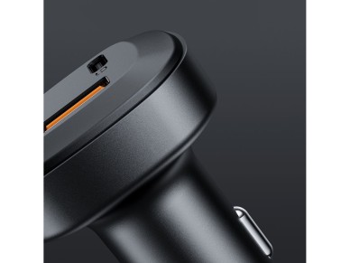 Carregador veicular Acefast 66W 2x USB Tipo C / USB, PPS, Power Delivery, Quick Charge 4.0, AFC, FCP