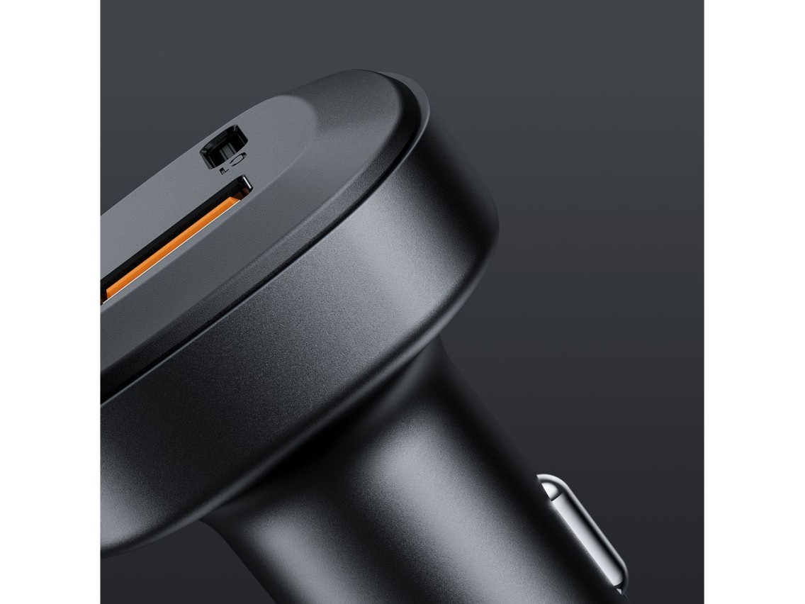 Acefast car charger 66W 2x USB Type C / USB, PPS, Power Delivery, Quick Charge 4.0, AFC, FCP, SCP bl